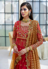 Formal Collection - Rubaaiyat - Handwork Wedding 23 - Crimson - D#01