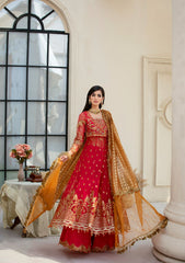 Formal Collection - Rubaaiyat - Handwork Wedding 23 - Crimson - D#01