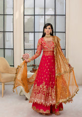 Formal Collection - Rubaaiyat - Handwork Wedding 23 - Crimson - D#01