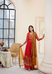 Formal Collection - Rubaaiyat - Handwork Wedding 23 - Crimson - D#01
