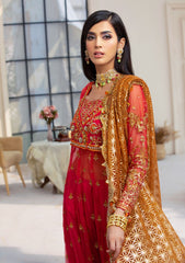 Formal Collection - Rubaaiyat - Handwork Wedding 23 - Crimson - D#01