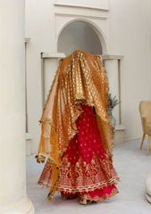 Formal Collection - Rubaaiyat - Handwork Wedding 23 - Crimson - D#01