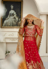 Formal Collection - Rubaaiyat - Handwork Wedding 23 - Crimson - D#01