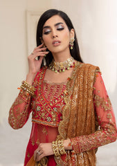 Formal Collection - Rubaaiyat - Handwork Wedding 23 - Crimson - D#01