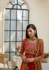 Formal Collection - Rubaaiyat - Handwork Wedding 23 - Crimson - D#01