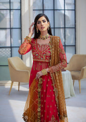 Formal Collection - Rubaaiyat - Handwork Wedding 23 - Crimson - D#01