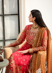Formal Collection - Rubaaiyat - Handwork Wedding 23 - Crimson - D#01