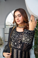 Pret Collection - Manahils - Jal Pari - B 007-BLACK