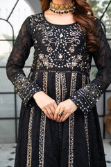 Pret Collection - Manahils - Jal Pari - B 007-BLACK