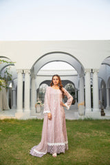 Pret Collection - Manahils - Saffiya - K-152 - T Pink