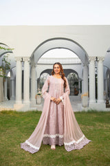 Pret Collection - Manahils - Saffiya - K-152 - T Pink