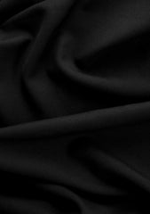 Elite Men Fancy Selvage Wash n Wear - Black