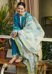 Lawn Collection - Zara Shahjahan - Coco - Unstitched 24 - ZC#8B - ZOYA