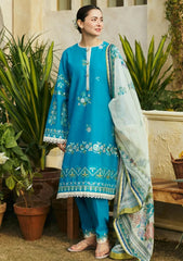 Lawn Collection - Zara Shahjahan - Coco - Unstitched 24 - ZC#8B - ZOYA