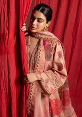 Lawn Collection - Alizeh - Sheen - ALS24#03 - CORAL PEACH