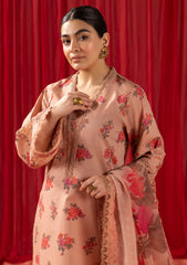 Lawn Collection - Alizeh - Sheen - ALS24#03 - CORAL PEACH