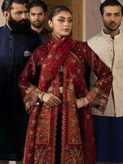 Lawn Collection - Mahnur - Mahrukh - MM24#04-B - Carnation