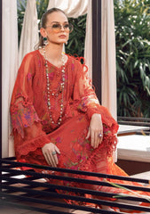 Lawn Collection - Maria B - Eid - EL#3 - Brunt Orange