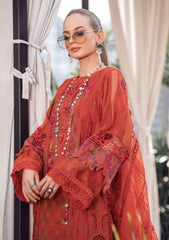 Lawn Collection - Maria B - Eid - EL#3 - Brunt Orange