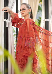 Lawn Collection - Maria B - Eid - EL#3 - Brunt Orange