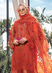 Lawn Collection - Maria B - Eid - EL#3 - Brunt Orange