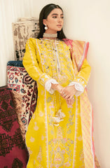 Lawn Collection - Maryum N Maria - Amaya - Mustard Voire (MLFD-113)