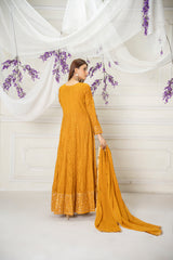 Pret Collection - Manahils - Saffiya - KURTI-099 - Rust