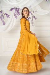 Pret Collection - Manahils - Saffiya - KURTI-099 - Rust