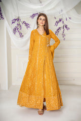Pret Collection - Manahils - Saffiya - KURTI-099 - Rust