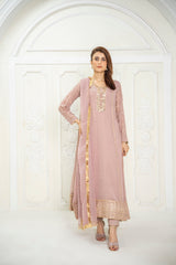 Pret Collection - Manahils - Saffiya - KURTI 123 - T Pink