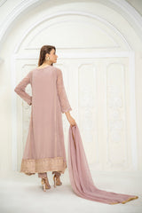 Pret Collection - Manahils - Saffiya - KURTI 123 - T Pink