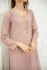 Pret Collection - Manahils - Saffiya - KURTI 123 - T Pink