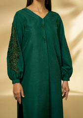 Winter Collection - Fozia Khalid - Silk Edit - Emerald Symphony - D#12