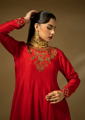 Winter Collection - Fozia Khalid - Silk Edit - Scarlet Dynasty - D#04