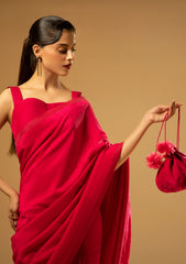 Winter Collection - Fozia Khalid - Silk Edit - Fuchsia Finesse - D#06