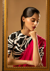 Winter Collection - Fozia Khalid - Silk Edit - Fuchsia Finesse - D#06