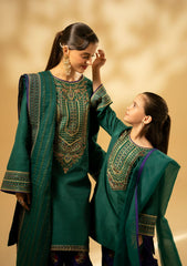Winter Collection - Fozia Khalid - Silk Edit - Emerald Craftsmanship - D#01
