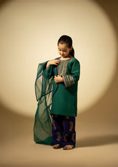 Winter Collection - Fozia Khalid - Silk Edit - Emerald Craftsmanship - D#01