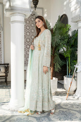 Pret Collection - Manahils - Safiyya - KURTI 105 - Aqua