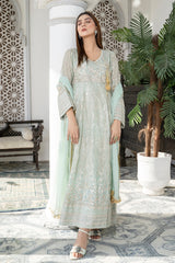 Pret Collection - Manahils - Safiyya - KURTI 105 - Aqua