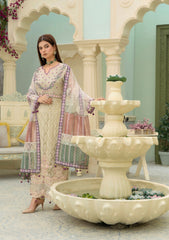 Formal Collection - AN By Badar Embroidery - Rang e Jahan - ALC#02 - White Heaven