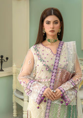Formal Collection - AN By Badar Embroidery - Rang e Jahan - ALC#02 - White Heaven