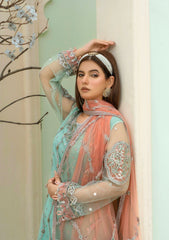 Formal Collection - AN By Badar Embroidery - Rang e Jahan - ALC#06 - Sea Aqua