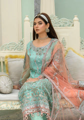 Formal Collection - AN By Badar Embroidery - Rang e Jahan - ALC#06 - Sea Aqua