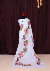 Lawn Collection - Rubaaiyat - Embroidered - Hand Print - RHP#1L