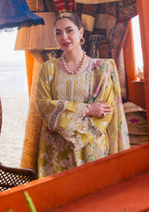 Lawn Collection - Elaf Premium - Hai Kuch - EK24#02 - B - Nargis