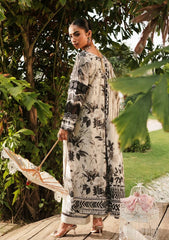 Lawn Collection - Elaf Premium - Printed - EEP#07B - Black Blossom
