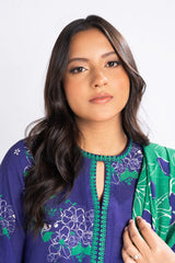 Winter Collection - Al Karam - Unstitched 24 - FW-46.1-24-BLUE