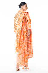 Winter Collection - Al Karam - Unstitched 24 - FW-12-24-ORANGE