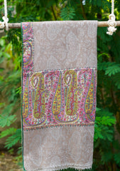 Pashmina Jamawar Shawl D - 01 - Mouse